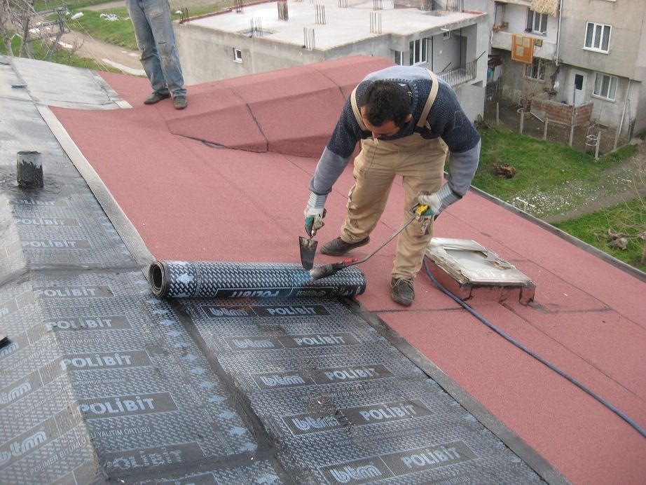 Agora EPDM Kauçuk Çatı – düz çatıda arduvazlı bitümlü membran serimi